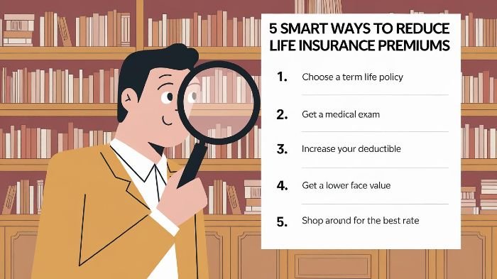 5 Smart Ways to Reduce Life Insurance Premiums
