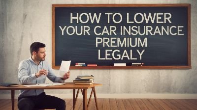 How to Lower Your Car Insurance Premium Legally