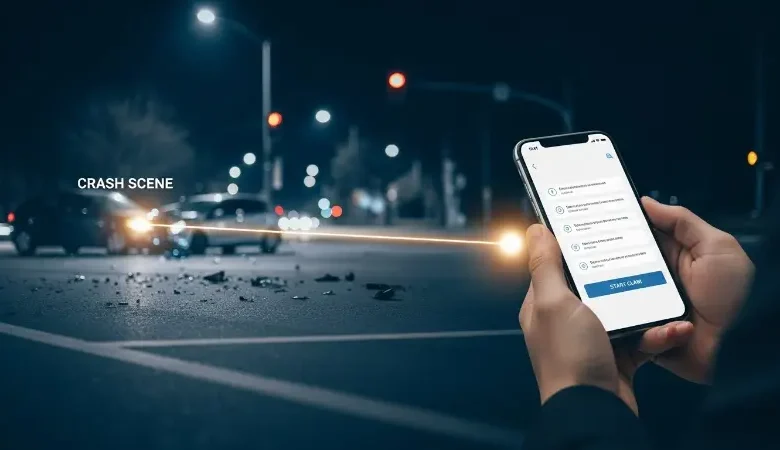 A step-by-step guide to filing a car insurance claim after an accident.