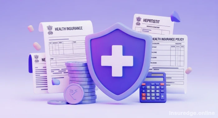 Tax benefits of health insurance under Section 80D with rupee savings and medical shield